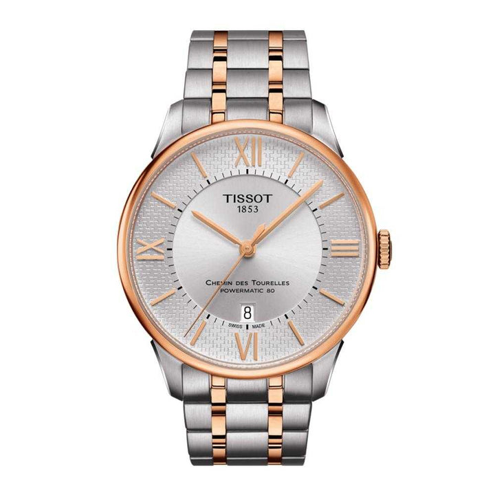 TISSOT T0994072203801 CHEMIN DES TOURELLES POWERMATIC 80 HELVETIC PRIDE SPECIAL EDITION MEN'S WATCH - H2 Hub Watches