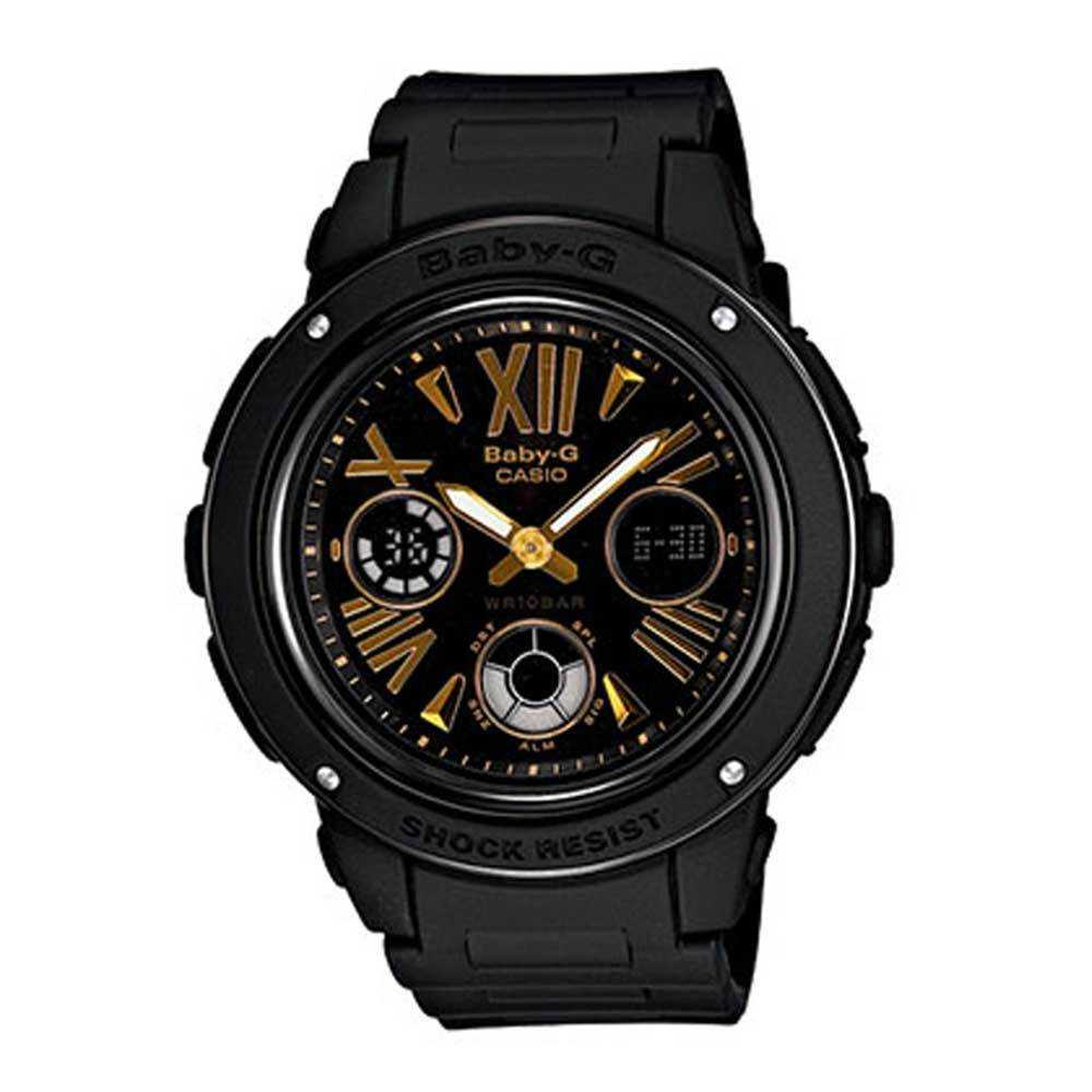 CASIO BABY-G BGA-153-1BDR DIGITAL QUARTZ BLACK RESIN WOMEN'S WATCH - H2 Hub Watches