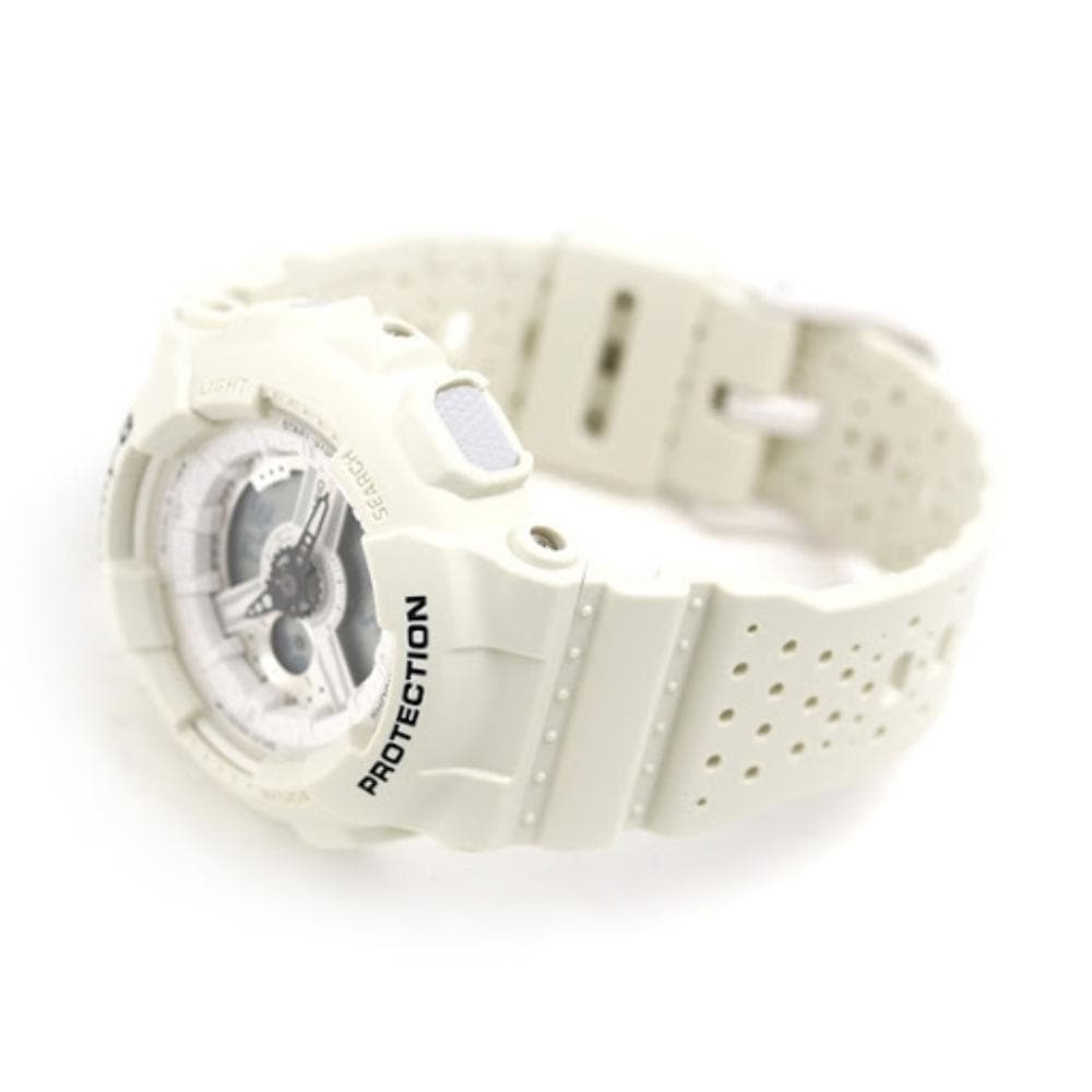 CASIO BABY-G BA-110PP-7ADR DIGITAL QUARTZ WHITE RESIN WOMEN'S WATCH - H2 Hub Watches