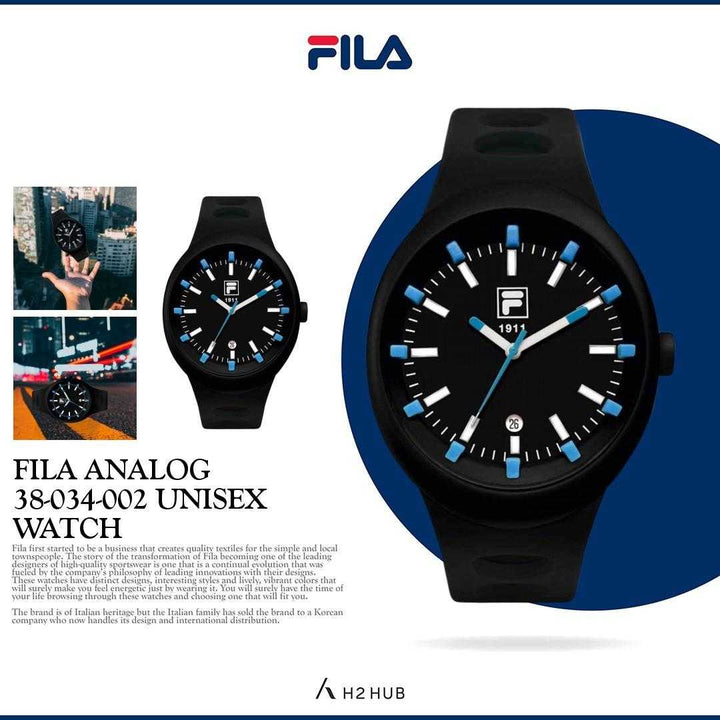 FILA ANALOG 38-034-002 UNISEX WATCH - H2 Hub Watches