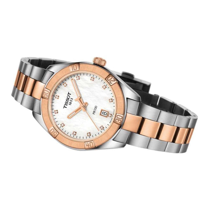 TISSOT T1019102211600 PR 100 SPORT CHIC WOMEN'S WATCH - H2 Hub Watches