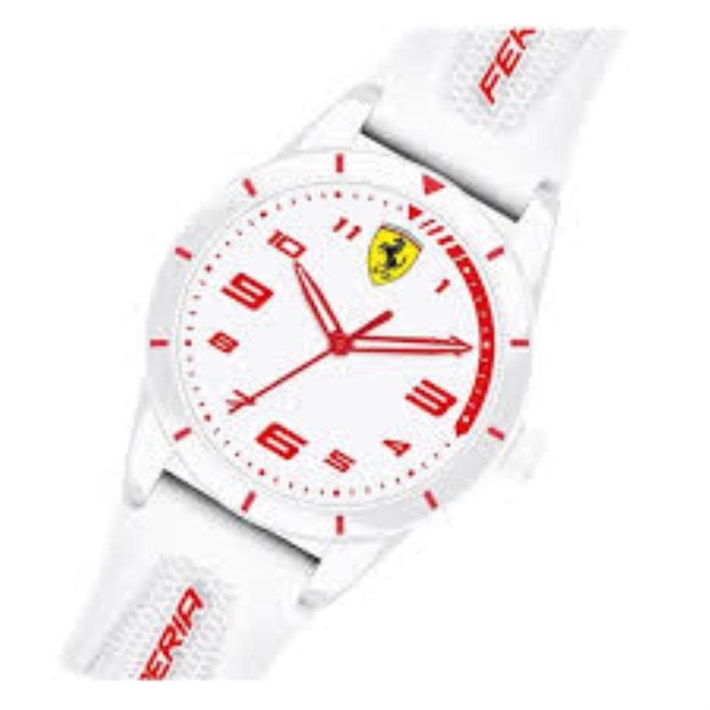 FERRARI REDREV SILICONE STRAP WATCH 0860011 MEN'S WATCH - H2 Hub Watches