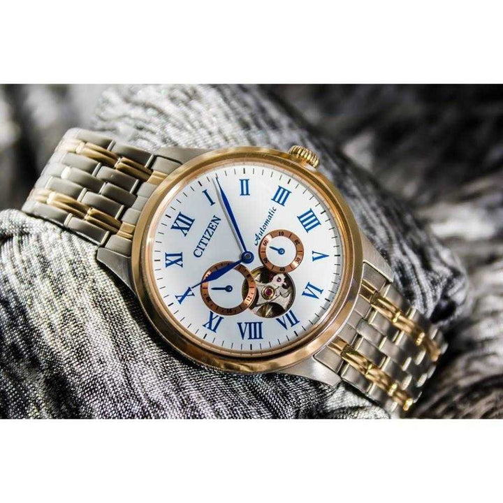 CITIZEN NP1026-86A AUTOMATIC TWO TONE STAINLESS STEEL MEN'S WATCH - H2 Hub Watches