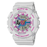 CASIO BABY-G BA-110NR-8ADR DIGITAL QUARTZ WHITE RESIN WOMEN'S WATCH - H2 Hub Watches