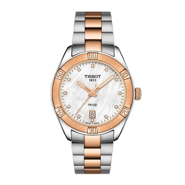 TISSOT T1019102211600 PR 100 SPORT CHIC WOMEN'S WATCH - H2 Hub Watches