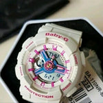 CASIO BABY-G BA-110NR-8ADR DIGITAL QUARTZ WHITE RESIN WOMEN'S WATCH - H2 Hub Watches