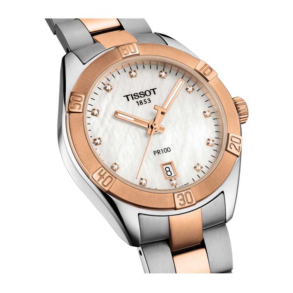 TISSOT T1019102211600 PR 100 SPORT CHIC WOMEN'S WATCH - H2 Hub Watches
