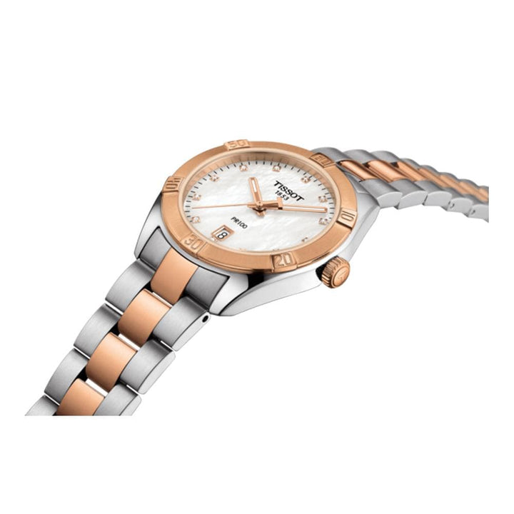 TISSOT T1019102211600 PR 100 SPORT CHIC WOMEN'S WATCH - H2 Hub Watches