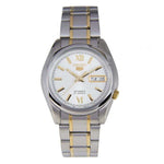 SEIKO 5 SNKL57K1 AUTOMATIC STAINLESS STEEL MEN'S TWO TONE WATCH - H2 Hub Watches