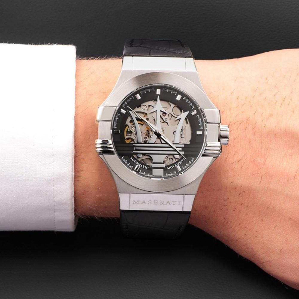 MASERATI POTENZA R8821108031 MEN'S AUTOMATIC WATCH - H2 Hub Watches
