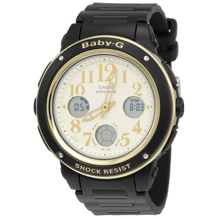 CASIO BABY-G BGA-151EF-1BDR DIGITAL QUARTZ WHITE RESIN WOMEN'S WATCH - H2 Hub Watches