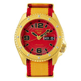 SEIKO 5 x STREET FIGHTER V SRPF24K1 ZANGIEF LIMITED EDITION WATCH