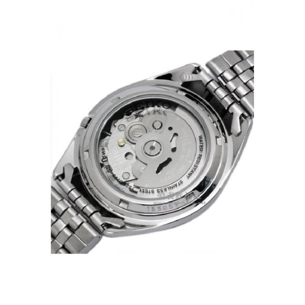 SEIKO 5 SNKL17K1 SILVER STAINLESS STEEL MEN'S WATCH - H2 Hub Watches