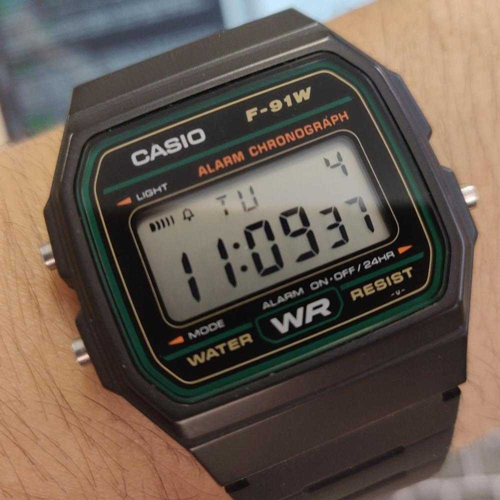 CASIO GENERAL F-91W-3DG UNISEX'S WATCH - H2 Hub Watches