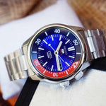 SEIKO 5 SPORTS SRPB25K1 AUTOMATIC STAINLESS STEEL MEN'S SILVER WATCH - H2 Hub Watches