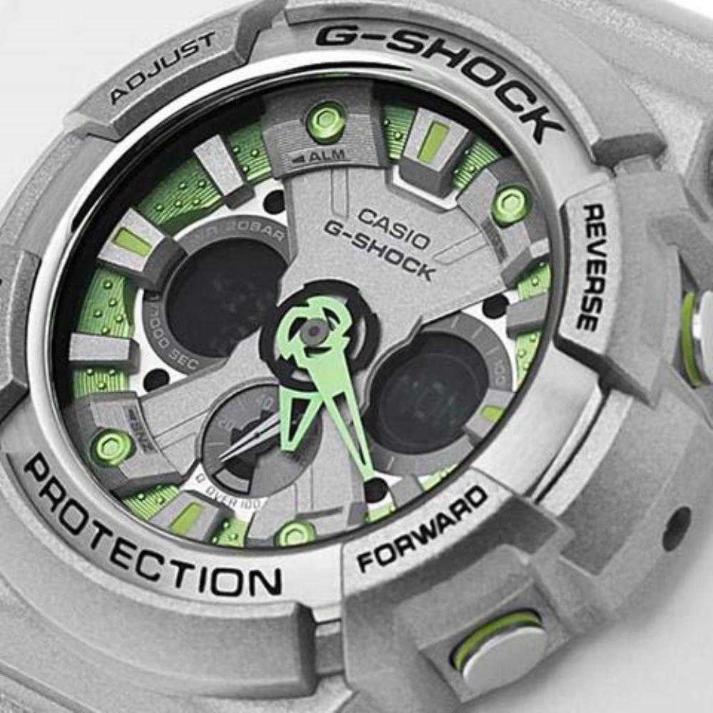 CASIO G-SHOCK GA-200SH-8ADR DIGITAL QUARTZ GREY RESIN UNISEX'S WATCH - H2 Hub Watches