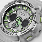 CASIO G-SHOCK GA-200SH-8ADR DIGITAL QUARTZ GREY RESIN UNISEX'S WATCH - H2 Hub Watches