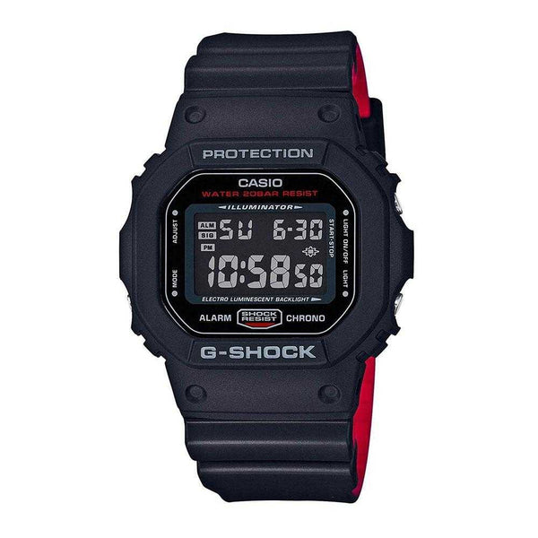 CASIO G-SHOCK DW-5600HR-1DR DIGITAL QUARTZ BLACK RESIN MEN'S WATCH - H2 Hub Watches