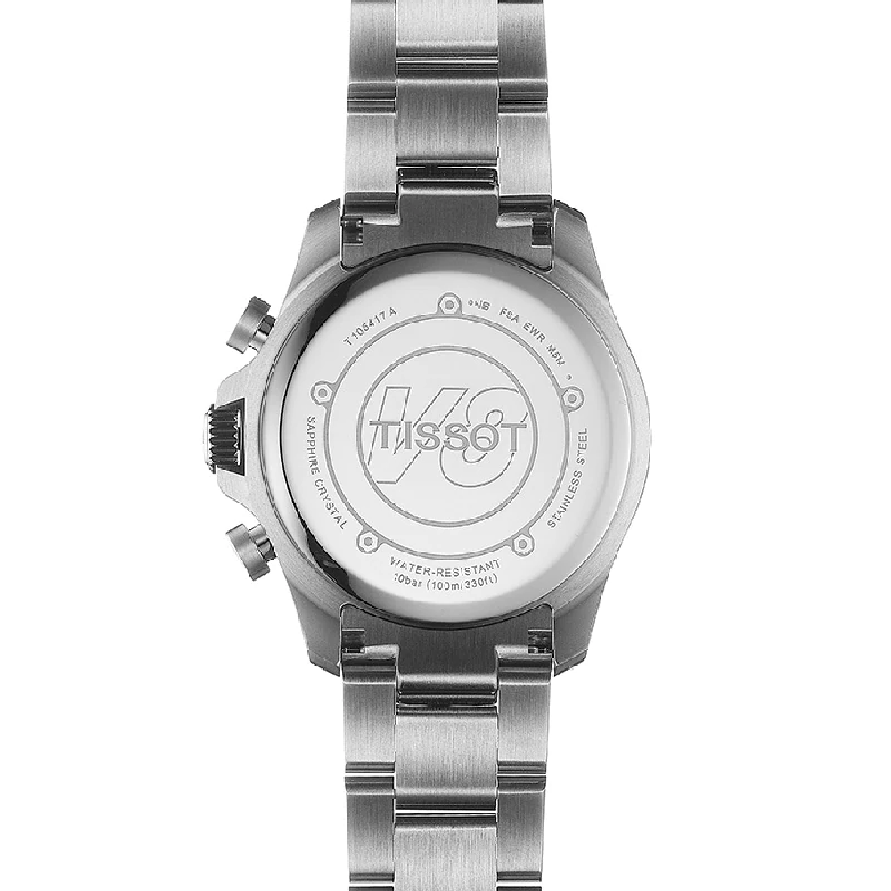 TISSOT T1064171105100 V8 QUARTZ CHRONOGRAPH MEN'S WATCH - H2 Hub Watches