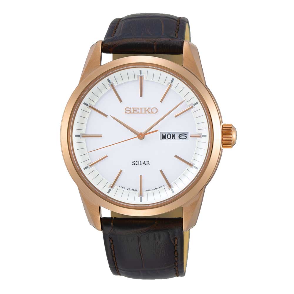 SEIKO GENERAL SNE530P1 SOLAR MEN'S WATCH - H2 Hub Watches
