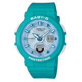 CASIO BABY-G BGA-250-2ADR DIGITAL QUARTZ BLUE RESIN WOMEN'S WATCH - H2 Hub Watches