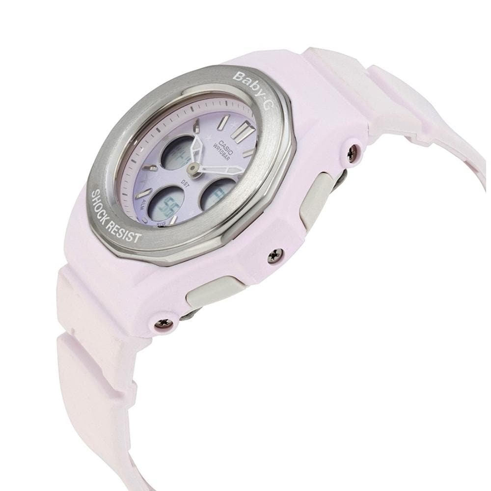 CASIO BABY-G BGA-100ST-4ADR DIGITAL QUARTZ PINK RESIN WOMEN'S WATCH - H2 Hub Watches