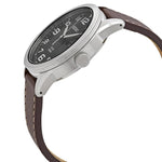SEIKO GENERAL SNE475P1 BLACK LEATHER MEN'S WATCH - H2 Hub Watches