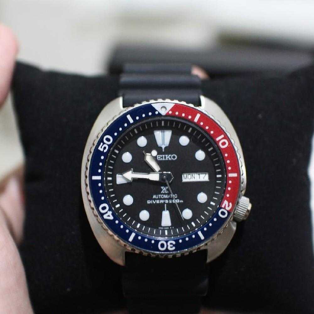 SEIKO PROSPEX SRP779K1 AUTOMATIC MEN'S BLACK RUBBER STRAP WATCH - H2 Hub Watches