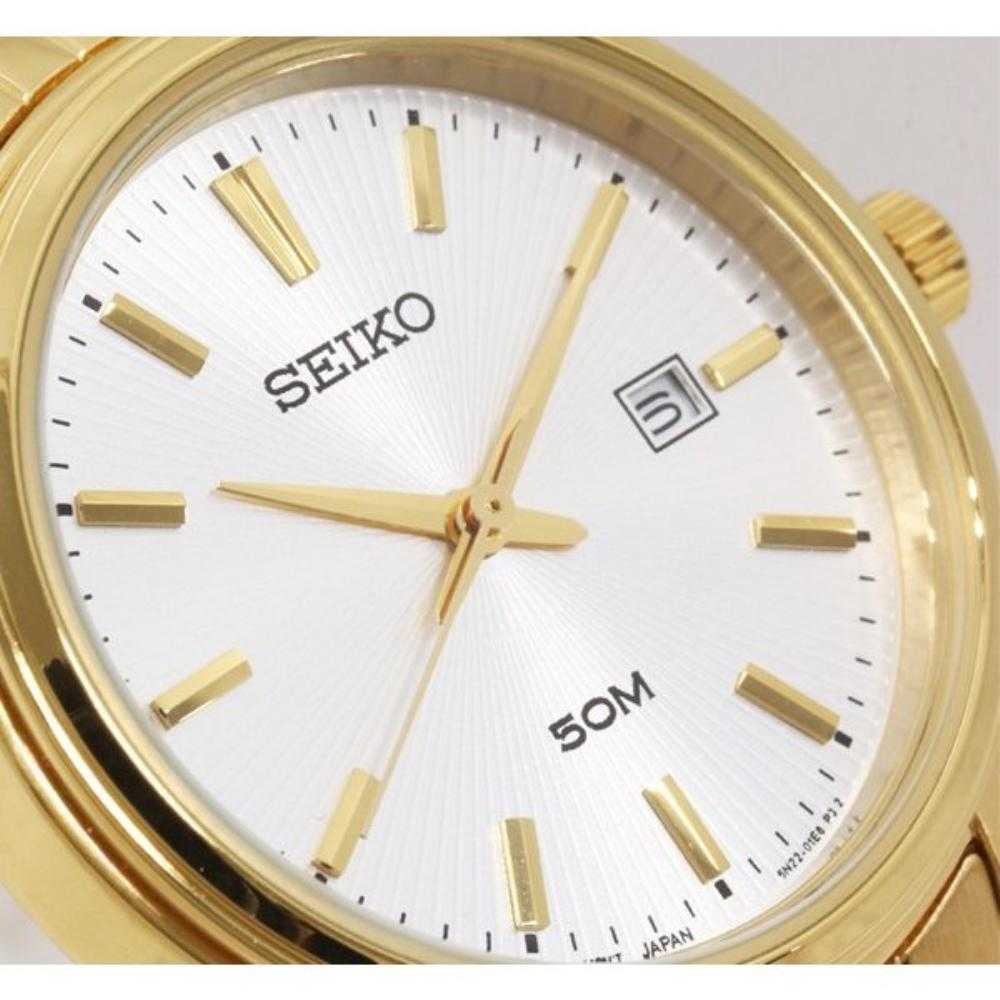 SEIKO GENERAL SUR660P1 GOLD STAINLESS STEEL WOMEN'S WATCH - H2 Hub Watches