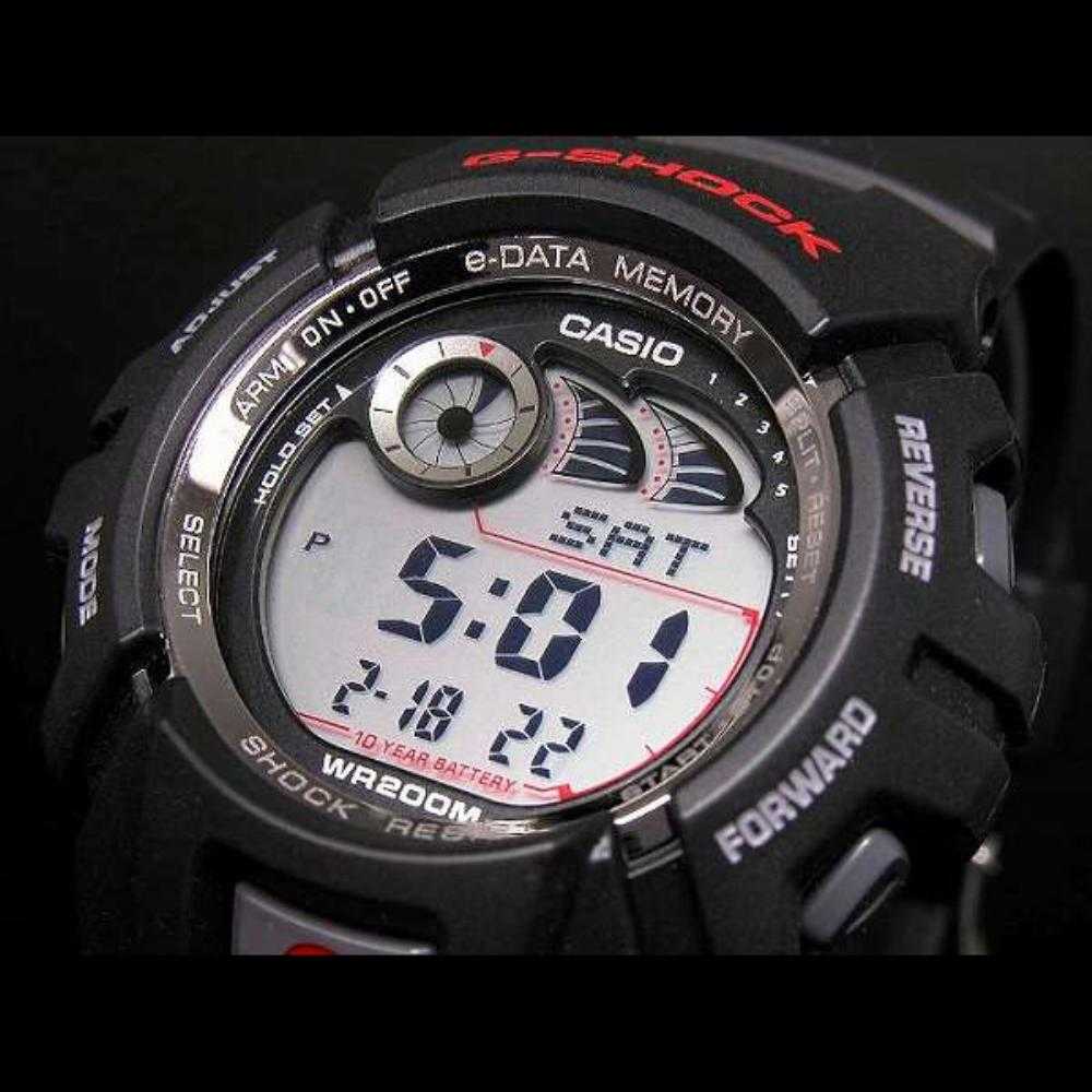 CASIO G-SHOCK G-2900F-1VDR DIGITAL QUARTZ BLACK RESIN MEN'S WATCH - H2 Hub Watches