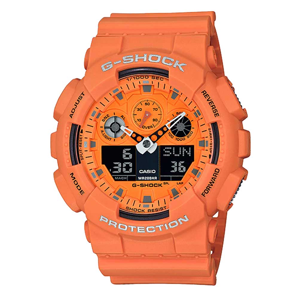 CASIO G-SHOCK GA-100RS-4ADR SPECIAL COLOR MEN'S WATCH - H2 Hub Watches