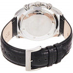 SEIKO GENERAL SSB305P1 CHRONOGRAPH MEN'S BLACK LEATHER STRAP WATCH - H2 Hub Watches