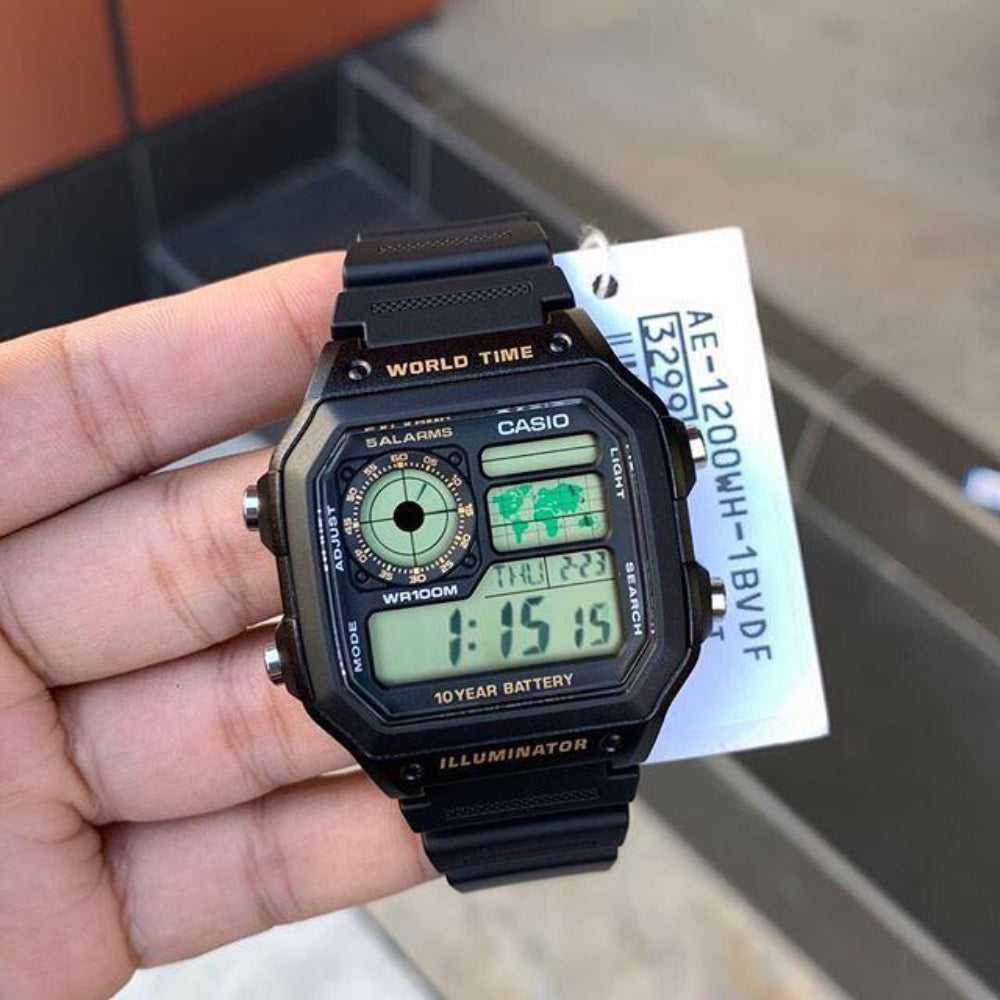 CASIO GENERAL AE-1200WH-1BVDF MEN'S WATCH - H2 Hub Watches