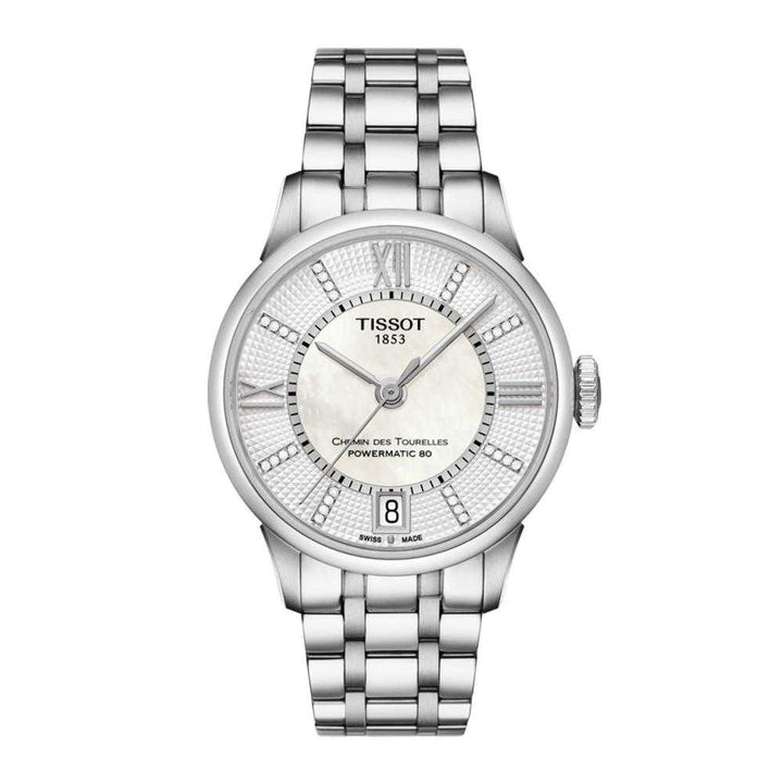TISSOT T0992071111600 CHEMIN DES TOURELLES POWERMATIC 80 LADY WOMEN'S WATCH - H2 Hub Watches