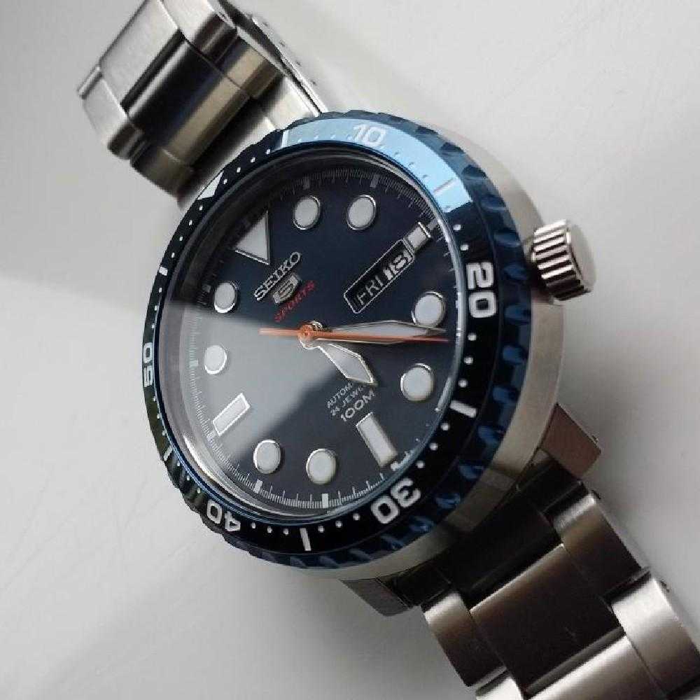SEIKO 5 SPORTS SRPC63K1 AUTOMATIC STAINLESS STEEL MEN'S SILVER WATCH - H2 Hub Watches