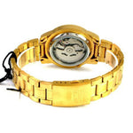 SEIKO 5 SNKK20K1 GOLD STAINLESS STEEL MEN'S WATCH - H2 Hub Watches