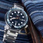 SEIKO 5 SPORTS SRPC63K1 AUTOMATIC STAINLESS STEEL MEN'S SILVER WATCH - H2 Hub Watches