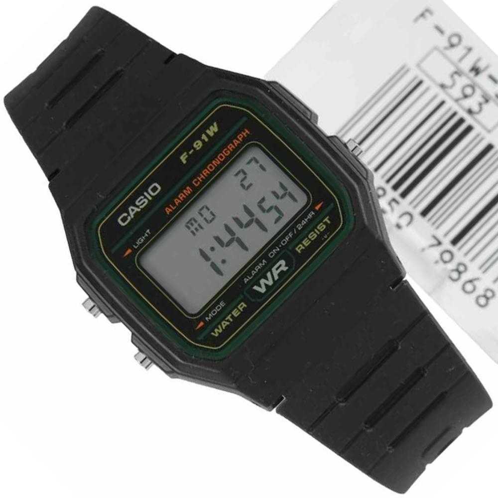 CASIO GENERAL F-91W-3DG UNISEX'S WATCH - H2 Hub Watches