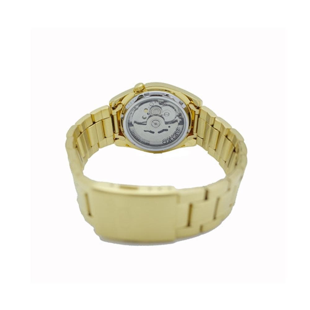 SEIKO 5 SNKL58K1 AUTOMATIC STAINLESS STEEL MEN'S GOLD WATCH - H2 Hub Watches