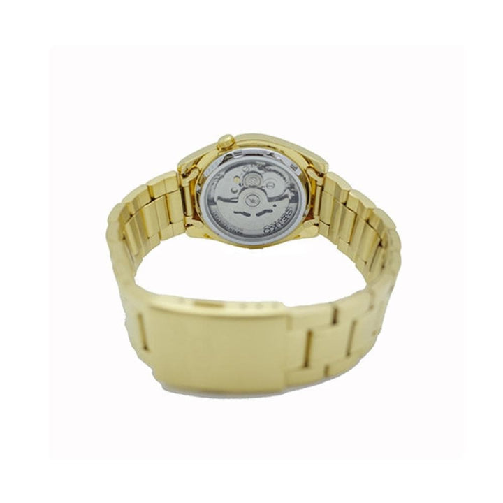SEIKO 5 SNKL58K1 AUTOMATIC STAINLESS STEEL MEN'S GOLD WATCH - H2 Hub Watches