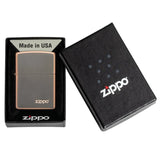 Zippo Rustic Bronze Lighter #49839ZL