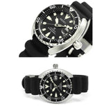 SEIKO PROSPEX SRPC37K1 AUTOMATIC MEN'S BLACK RUBBER STRAP WATCH - H2 Hub Watches