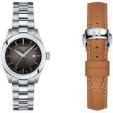 TISSOT T1320101106100 T-MY LADY STAINLESS STEEL DRESS BROWN WOMEN'S WATCH
