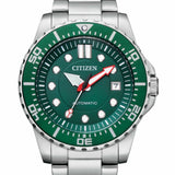 CITIZEN NJ0129-87X MECHANICAL AUTOMATIC GREEN DIAL MEN'S WATCH
