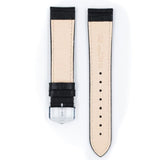 HIRSCH DUKE 50513003746 (18mm) BLACK LEATHER STRAP