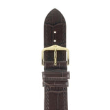 HIRSCH DUKE 50513003975 BROWN LEATHER (18mm) STRAP