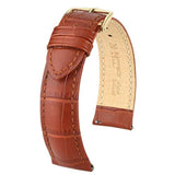 HIRSCH DUKE 50513004309 BROWN LEATHER (20mm) STRAP