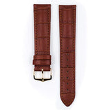 HIRSCH DUKE 50513004309 BROWN LEATHER (20mm) STRAP