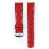 HIRSCH CARBON 50513009250 (20mm) RED STRAP