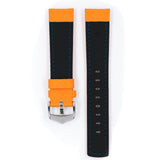 HIRSCH CARBON 50513009342 (20mm) ORANGE STRAP